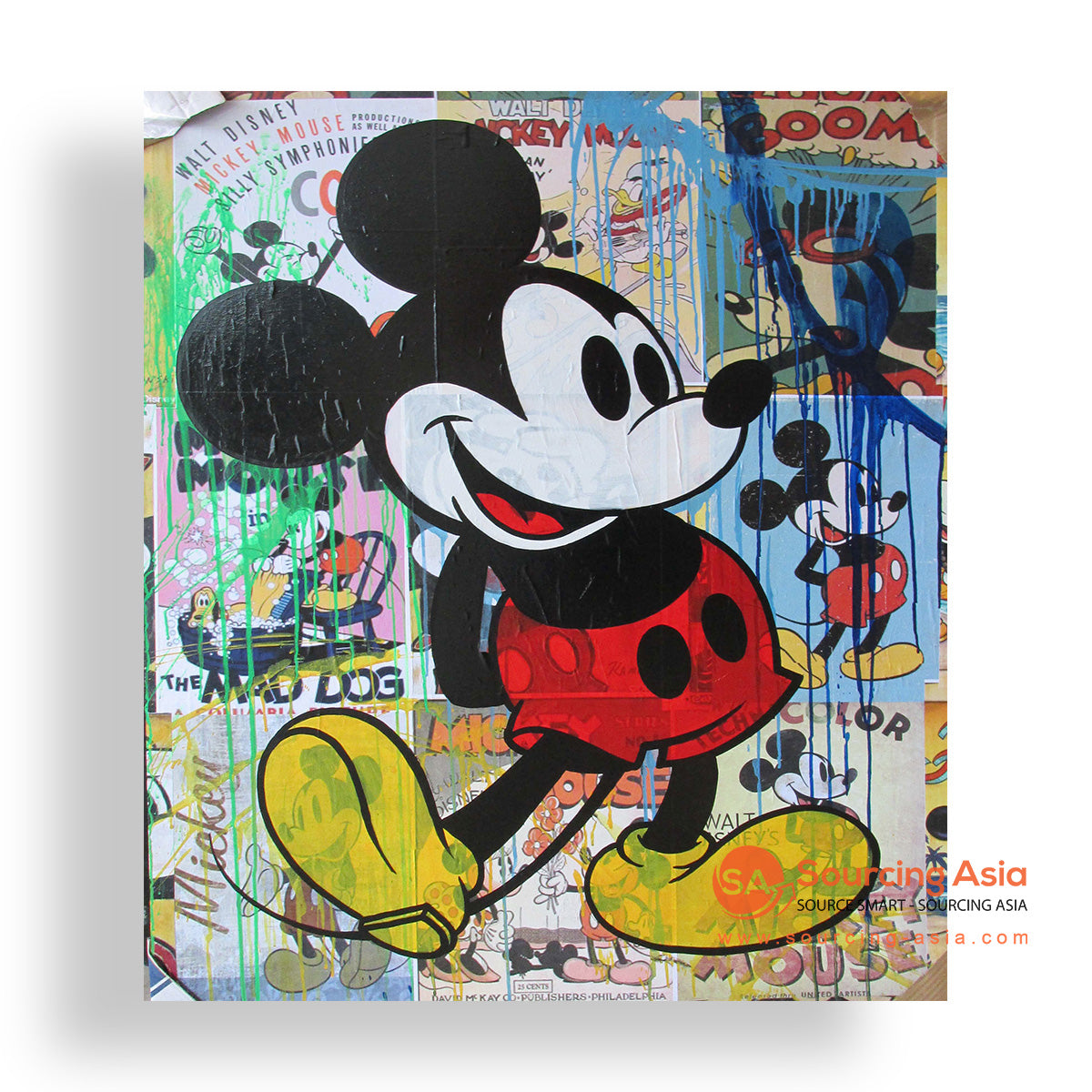 MYS335 MICKEY MOUSE PAINTING