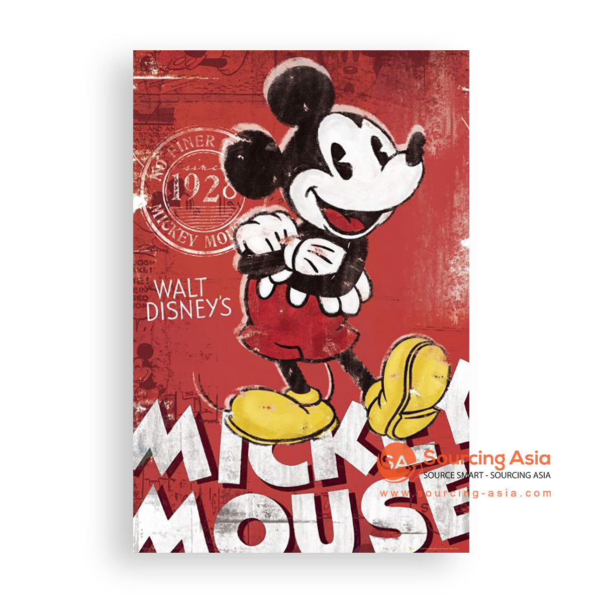 MYS388 MICKEY MOUSE PAINTING
