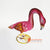 PEBC025 METAL PINK FLAMINGO DECORATION