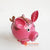 PEBC029 METAL PINK PIG DECORATION