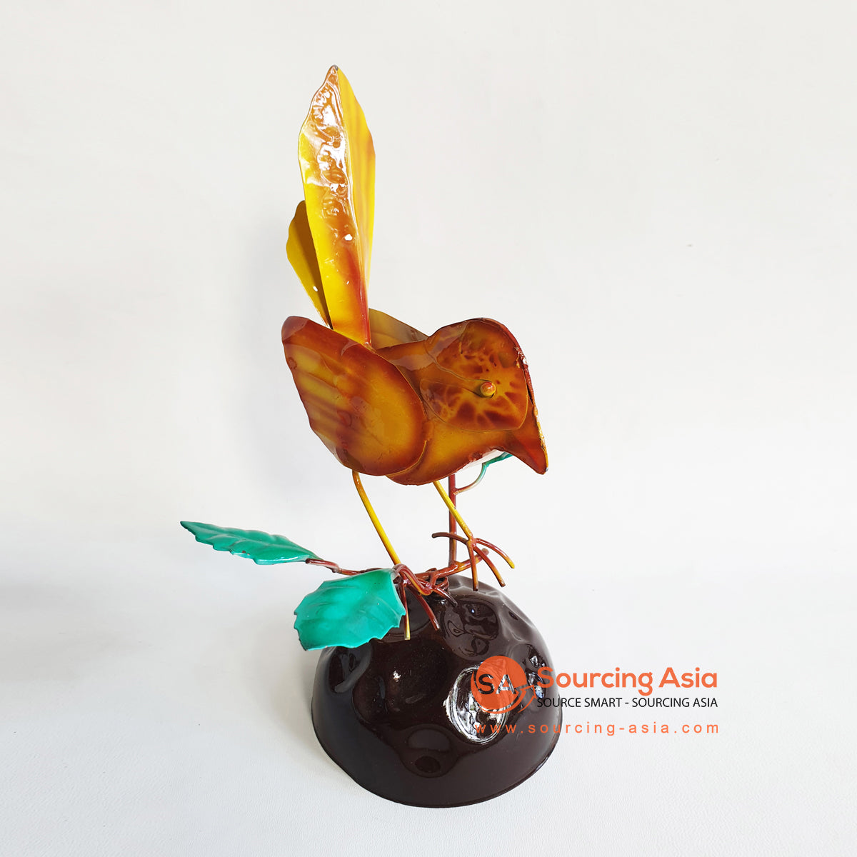 PEBC034 METAL BIRD DECORATION WITH STAND