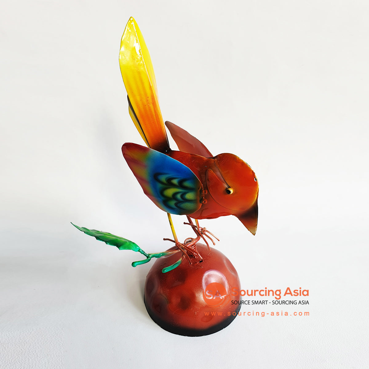 PEBC035 METAL BIRD DECORATION WITH STAND