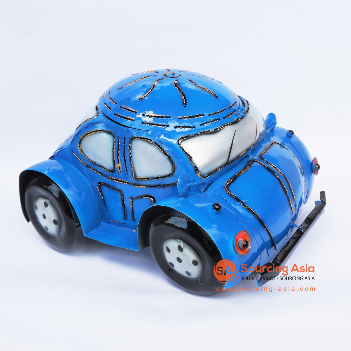 PEBC169 AIRBRUSHED PAINTED MINIATURE VW CAR DECORATION