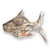 PJY015-1 NATURAL DRIFTWOOD FISH DECORATION