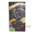 PNBD019 BROWN AND GOLD WOODEN TWO BUDDHA FACES WALL DECORATION