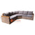 SF44-CNR NATURAL BANANA FIBER MOROCCO CORNER SOFA WITH WOODEN ARMS (PRICE WITHOUT CUSHION)