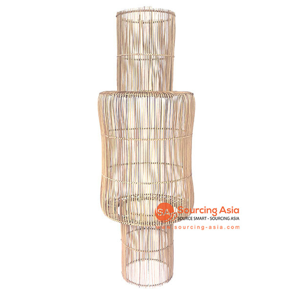 SHL064-3 NATURAL RATTAN PENDANT LAMP