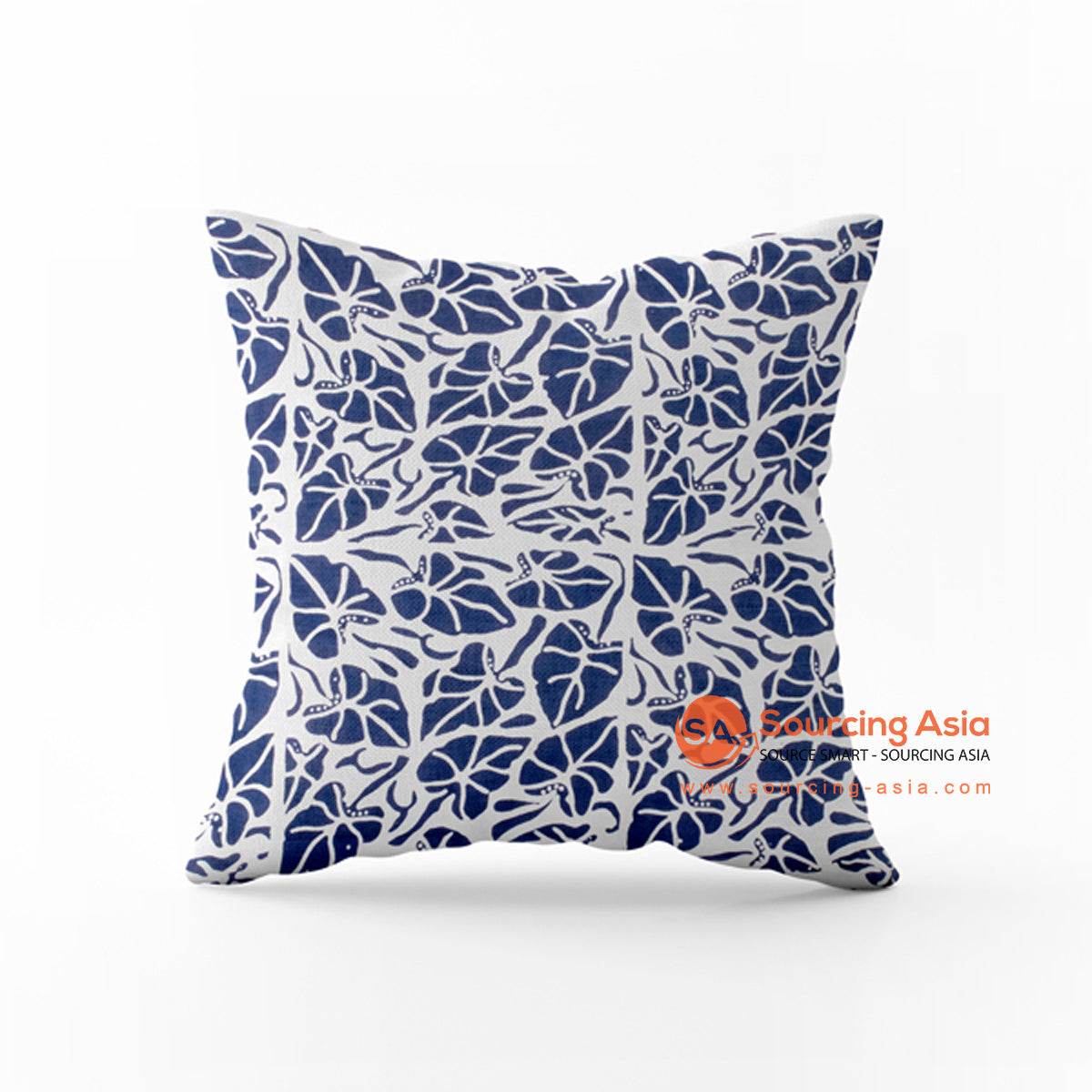 SHL165-10 COTTON BATIK STAMP SQUARE CUSHION (PRICE WITHOUT INNER)