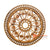 SHL170-10 ANTIQUE NATURAL RATTAN ROUND WALL DECORATION