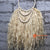 SHL170-2 NATURAL RAFFIA FRINGE AND TIMBER BEADS HANGING WALL DECORATION