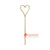 SHL196-7 NATURAL RATTAN FAIRY WAND WITH HEART DECORATION