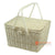 SHL368 NATURAL RATTAN STORAGE BOX WITH LID AND HANDLES