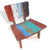 TAR145-2 RECYCLED BOAT WOOD BUTTERFLY LOW LAZY CHAIR