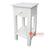 THE080 WHITE WASH WOODEN SIDE TABLE WITH DRAWER