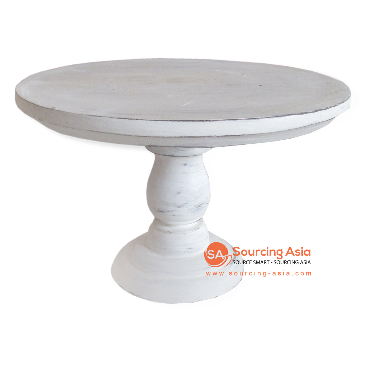 THE176 WHITE WASH WOODEN "DULANG" TRAY
