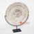 TKNC036 STONE ETHNIC TRIBAL STYLE DISC ON STAND DECORATION