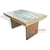 WK-SPKP001-A NATURAL RECYCLED OLD BOAT WOOD DINING TABLE