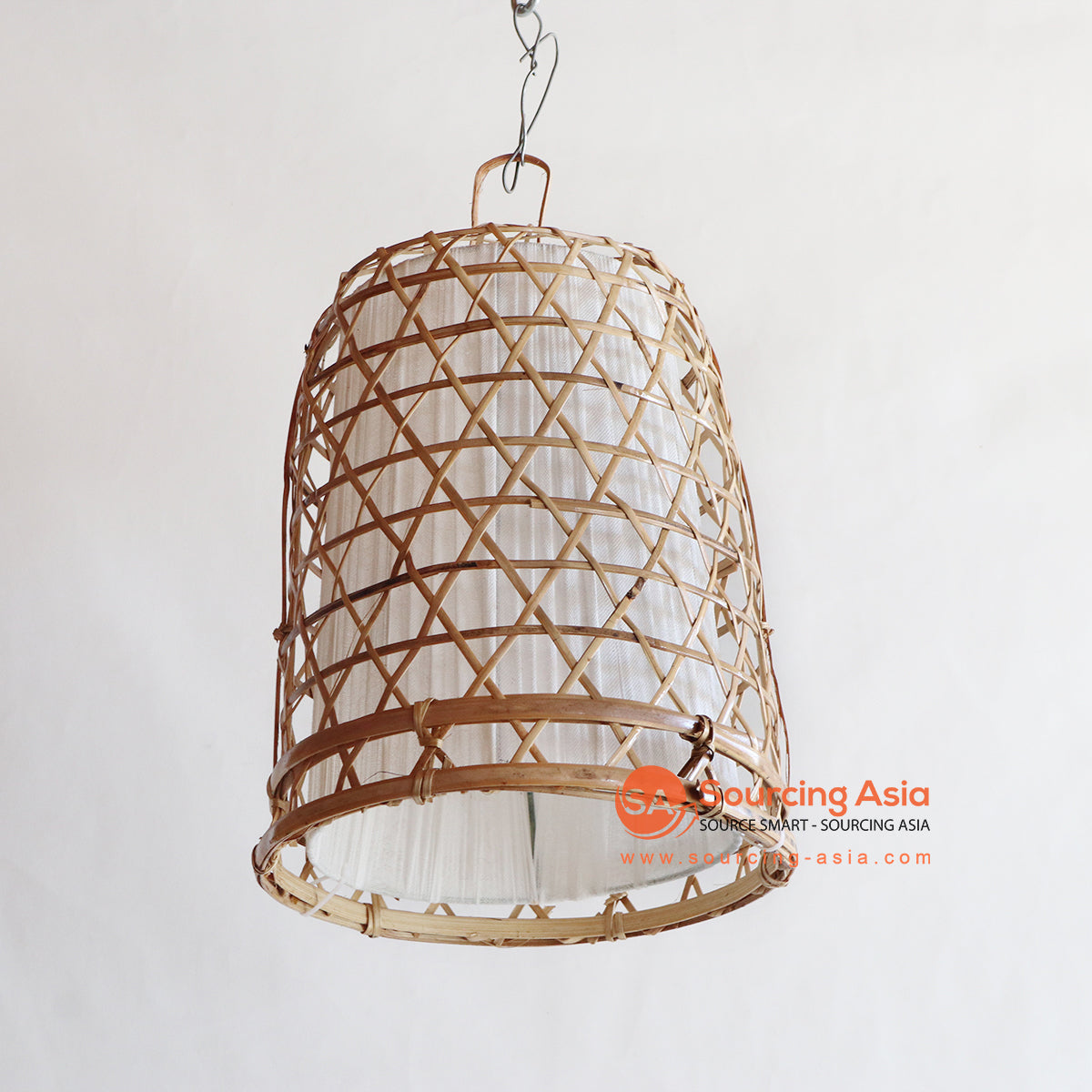 YLLC047 NATURAL BAMBOO WOOD CHICKEN CAGE PENDANT LAMP